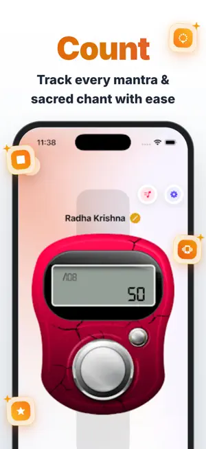 Japa Counter – Mantra Tracker screenshot 2