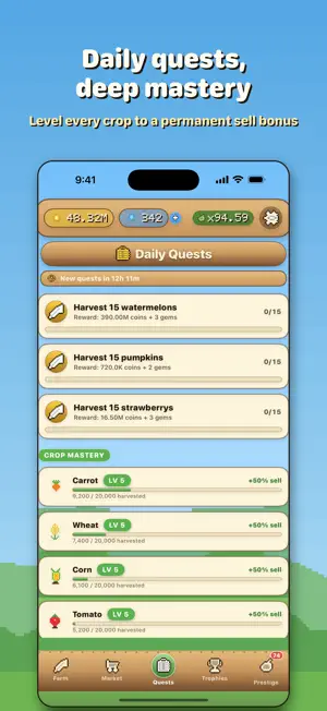Idle Farm Tycoon: Harvest screenshot 2