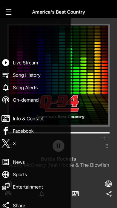 Q94 WQZX Screenshot