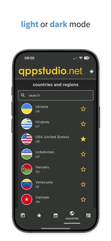 qppstudio worldwide holidays iPhone screenshot