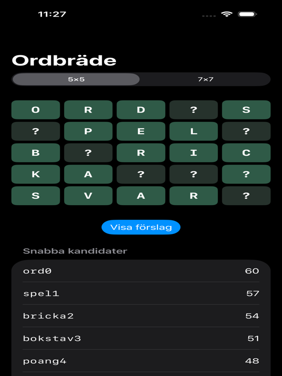 Screenshot #4 pour Word Helper - OrdHjälp SE