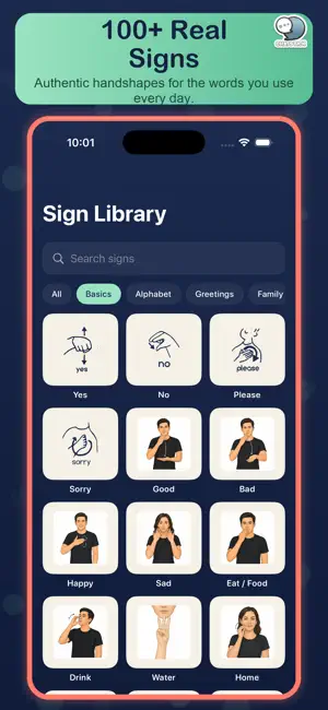ASL Handsign Tutor by CS screenshot 3