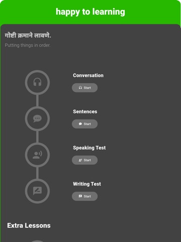 Marathi - Listening Speaking iPad screenshot