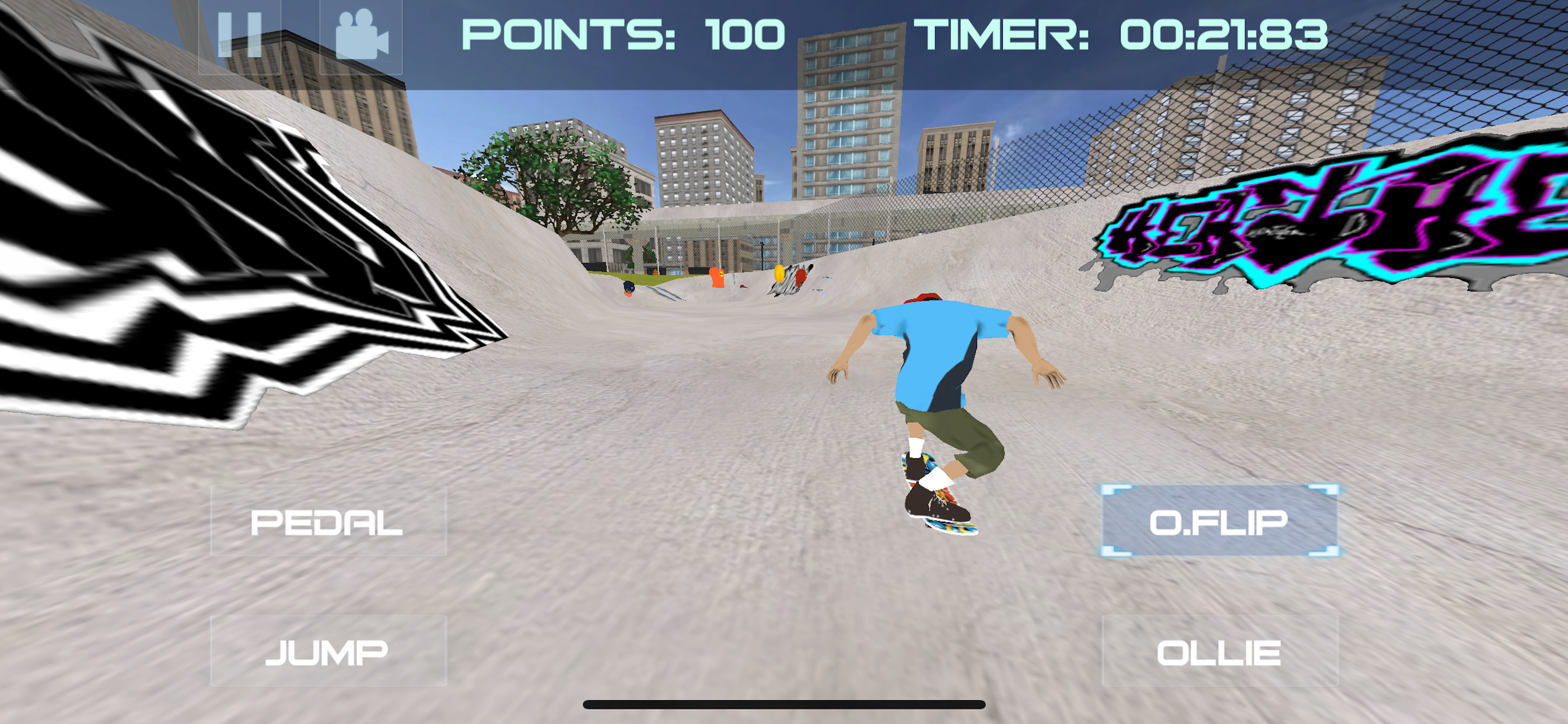 SkateBoard 3D Extreme Game Fun screenshot 4