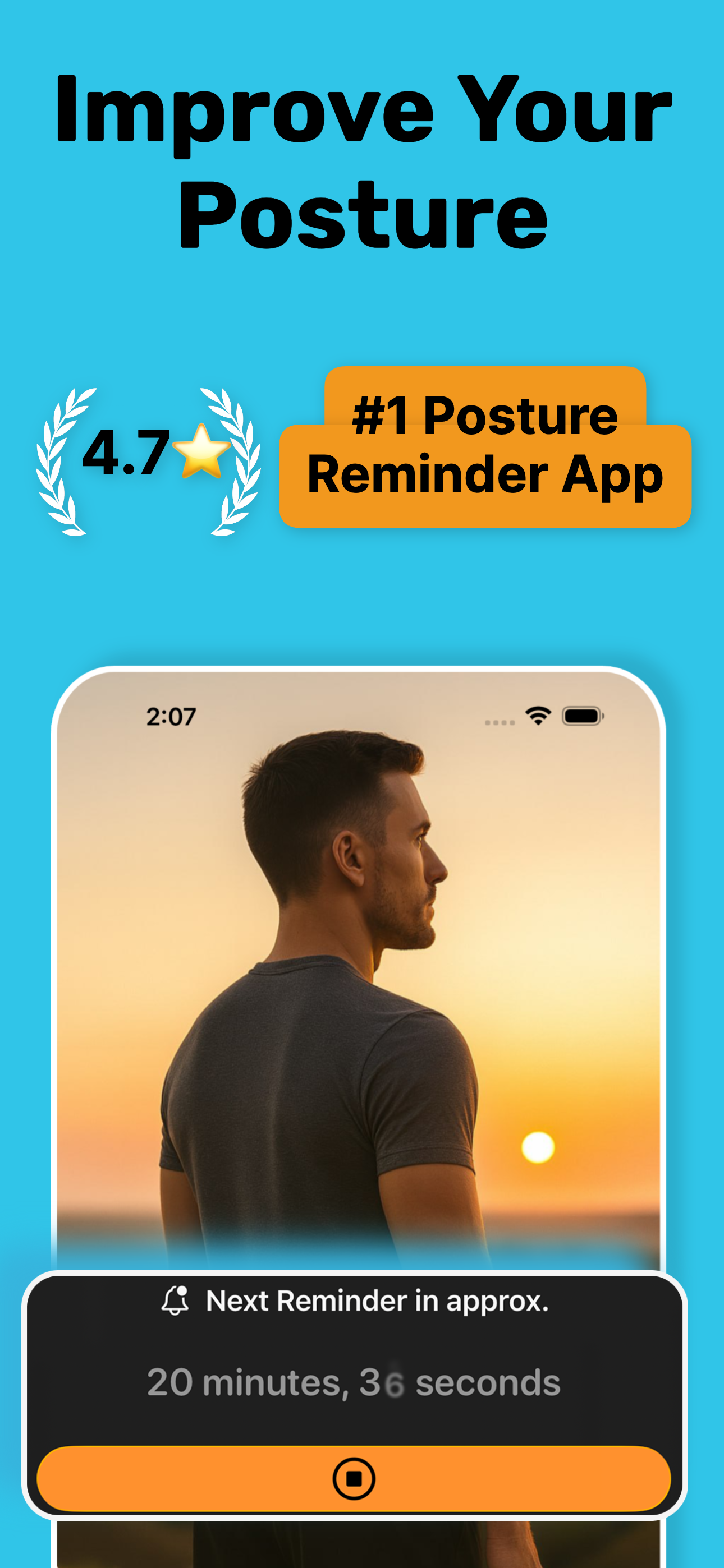 Posture Reminder: Stand Up