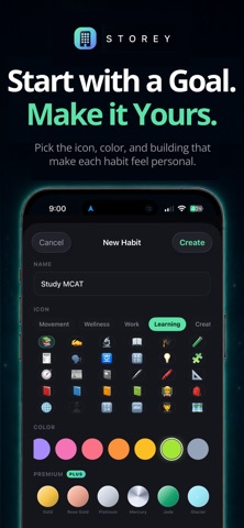 Storey: Habit Tracker Screenshot 3 of 7