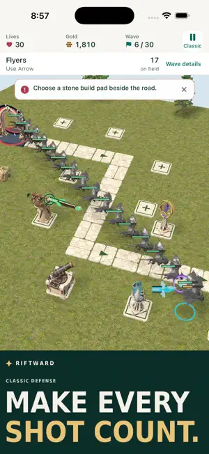 RIFTWARD: Tower Defense screenshot 1