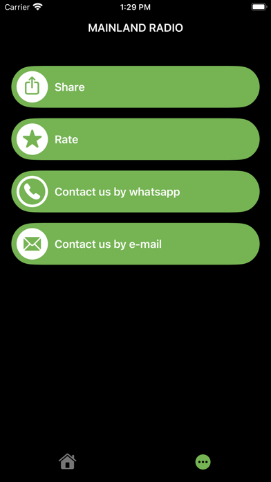 Mainland Radio Screenshot