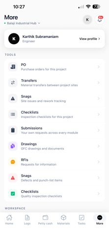 ConstructFlo screenshot