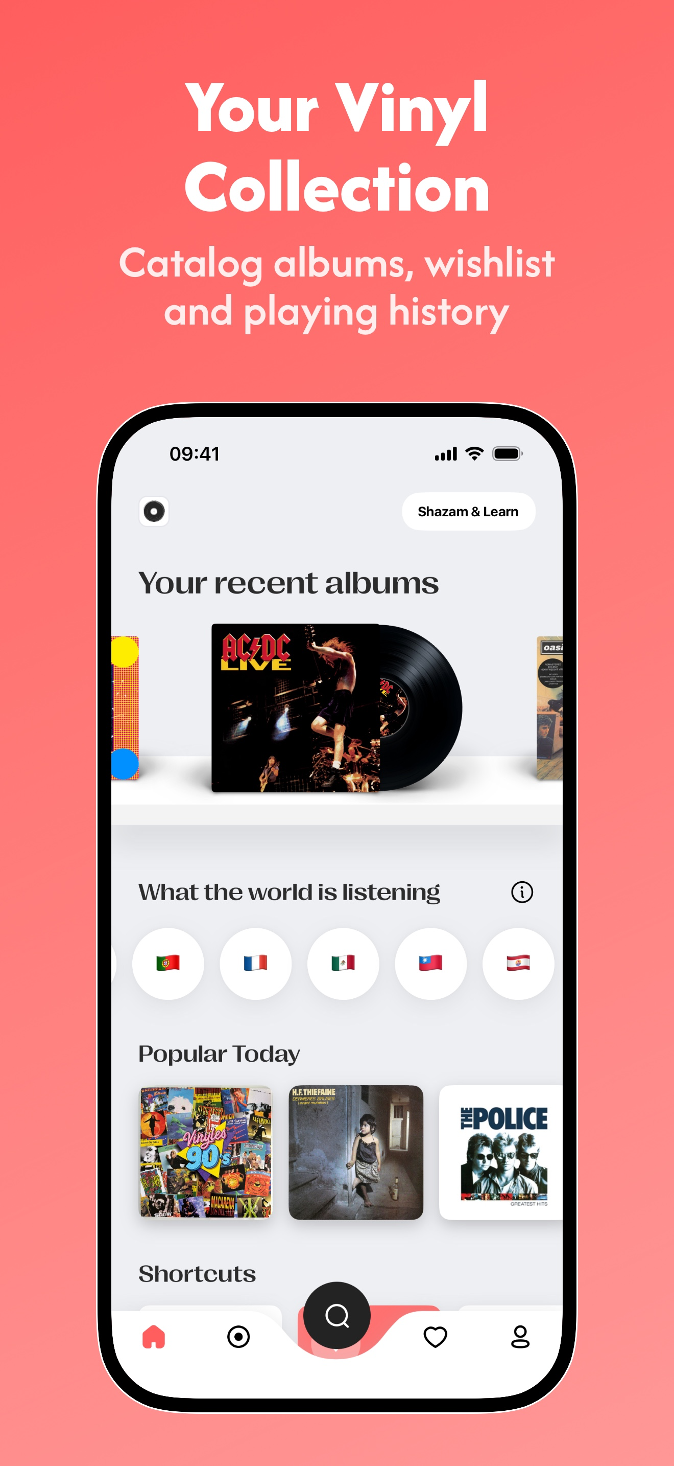 Vinyls: Manage your collection