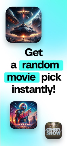 Movie Watchlist: Random Picker iPhone screenshot