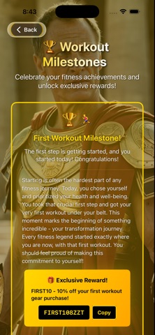 BumFit screenshot