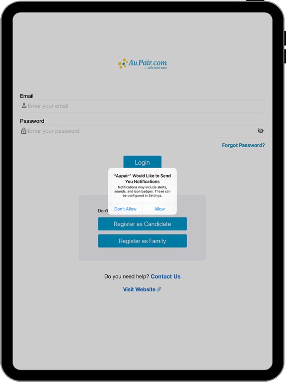App screenshot