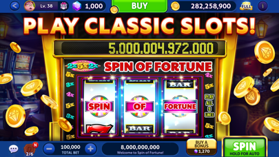 Cash Billionaire casino games Screenshot
