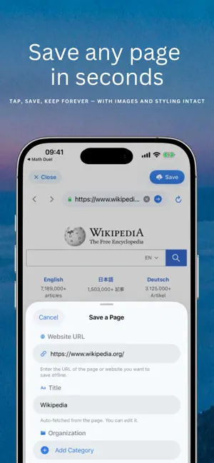 Offline Pages: Web Reader screenshot 4