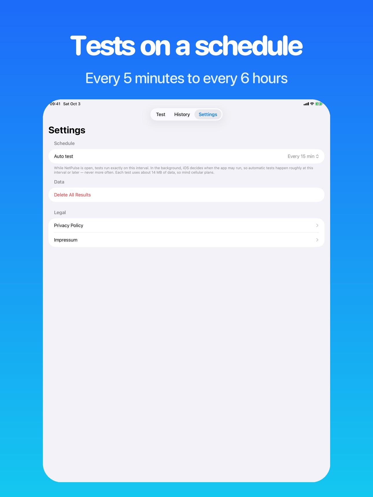 Screenshot 4 of NetPulse: Internet Speed Test