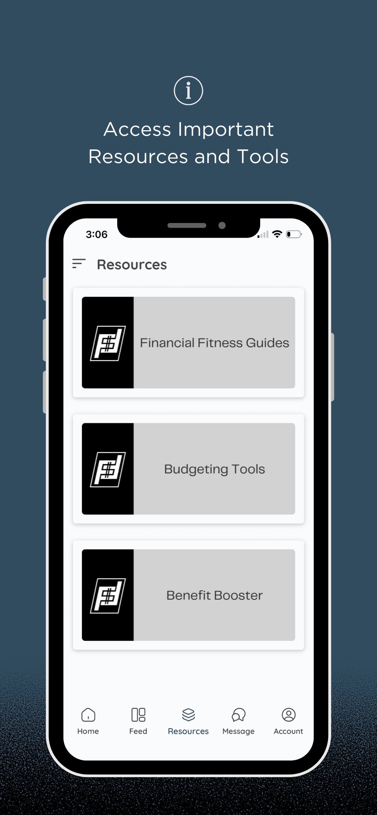 Financial Fitness Mobile App