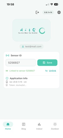 AirQ screenshot
