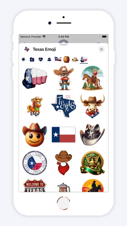 Texas Emoji Lone Star Rodeo screenshot-3