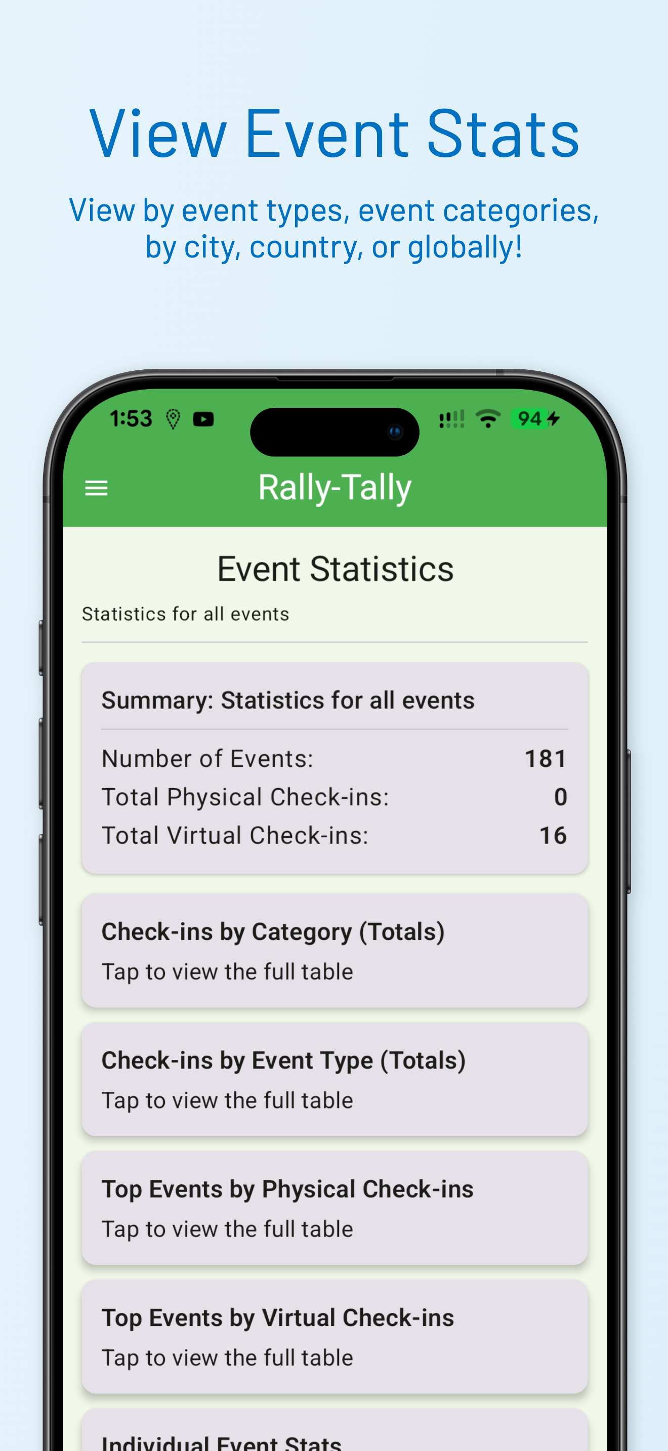 Rally-Tally-App