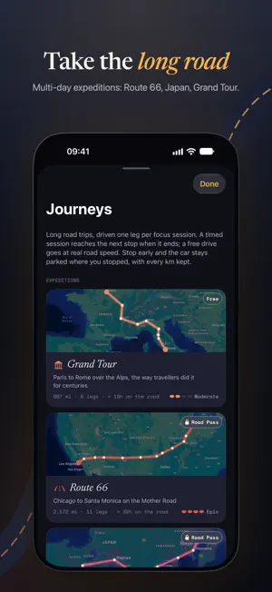 FocusRoad: Pomodoro Road Trip screenshot 3