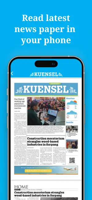 Kuensel App screenshot 2