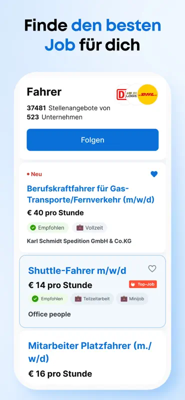 Jooble － Jobsuche & Jobbörse screenshot 3 of 7