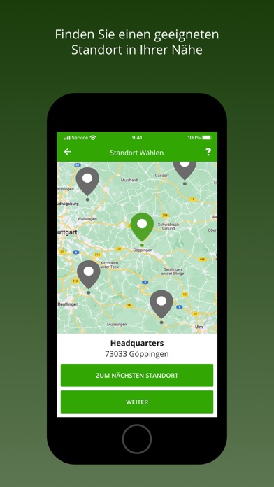 deer e-carsharing Screenshot