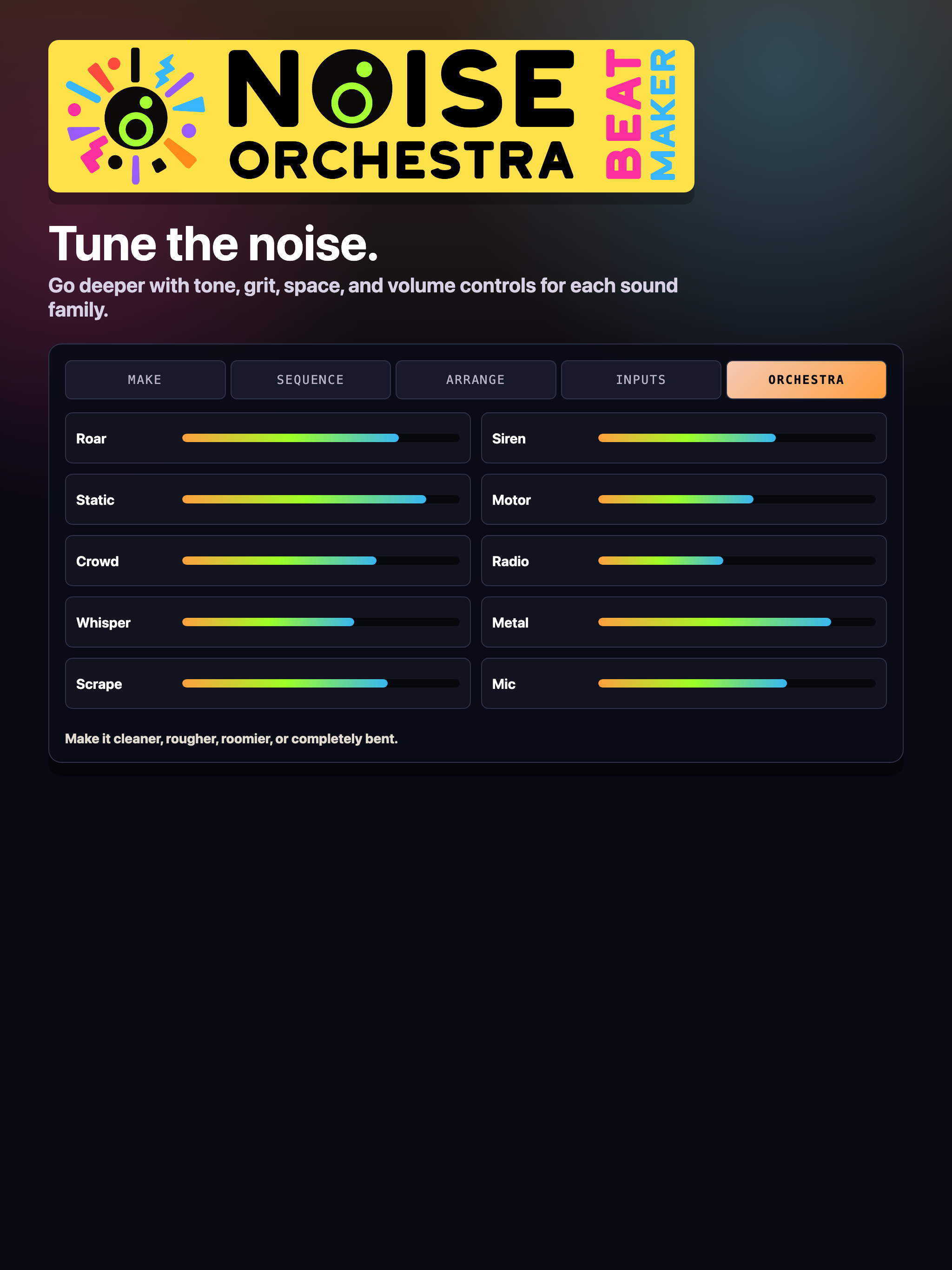 Noise Orchestra: Beat Maker screenshot 6