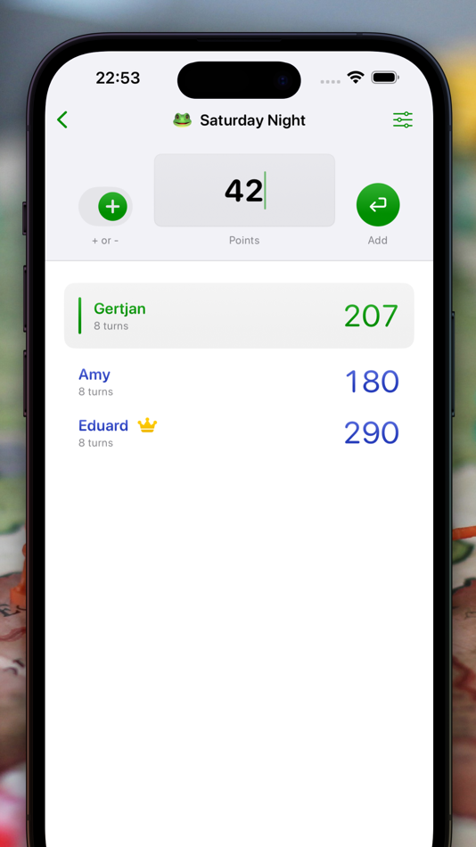 #1. Game Score Tracker & Counter (iOS) By: Gertjan.com