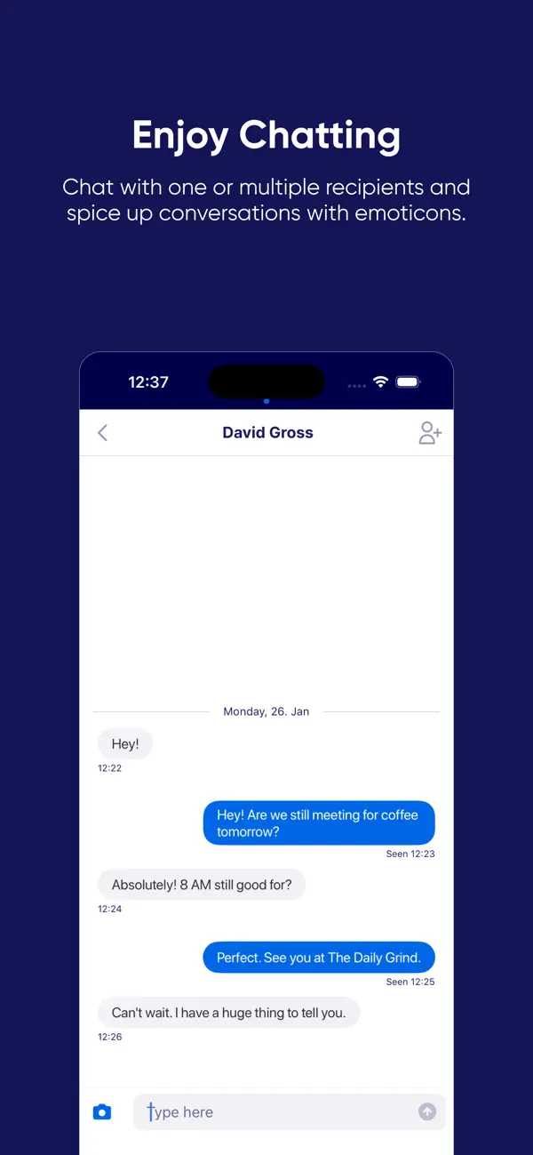 Screenshot #1 pour FleetChat (by EUROWAG)