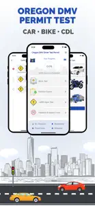 Oregon DMV Driver Permit Test screenshot #1 for iPhone