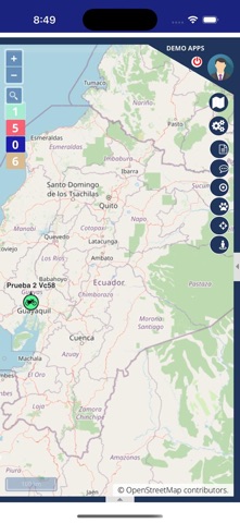 Rassatel Rastreo Satelital iPhone screenshot