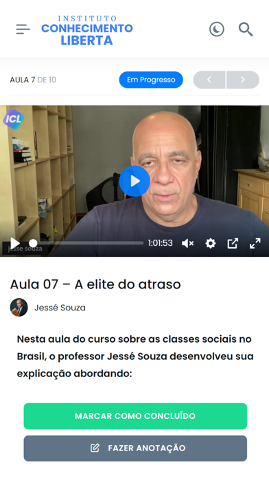 Instituto Conhecimento Liberta Screenshot