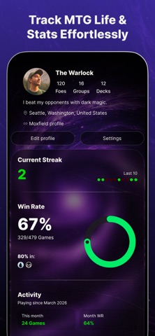 Podium: MTG Life Tracker Screenshot 1 of 7