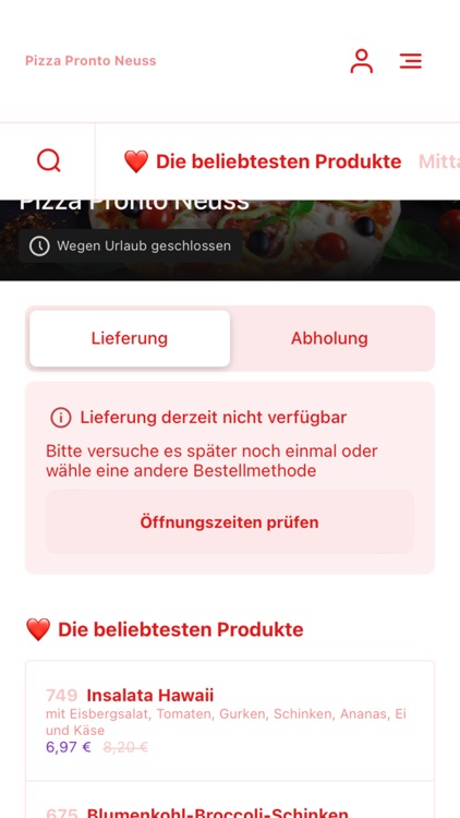 Pizza Pronto Neuss