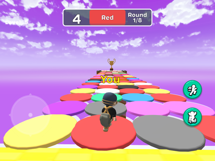 Color Challenger Parkour Run