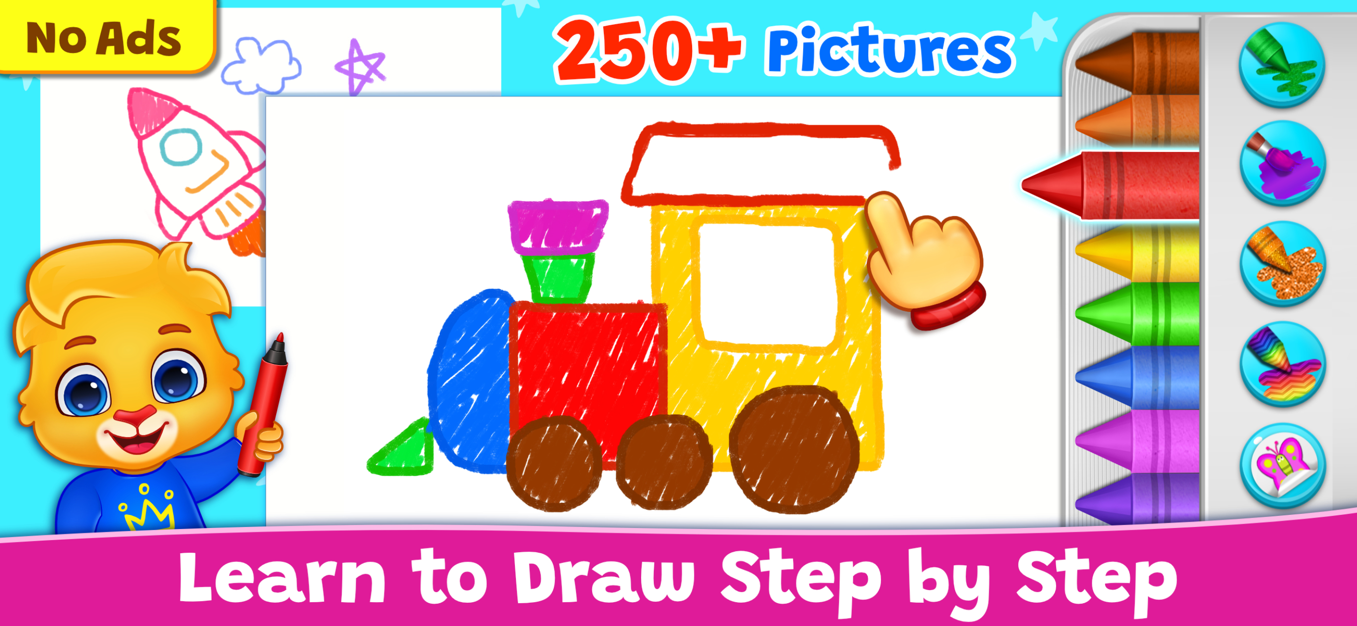Drawing Games: Draw & Color