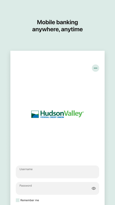 Screenshot #1 pour Hudson Valley CU Mobile