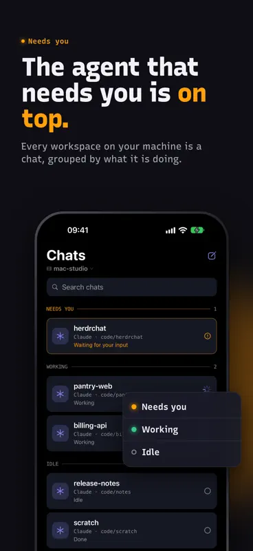 HerdrChat screenshot 2 of 8