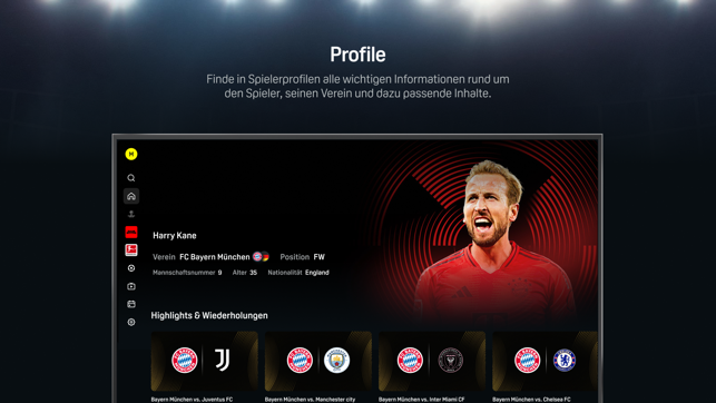 DAZN Sport Live Stream Screenshot