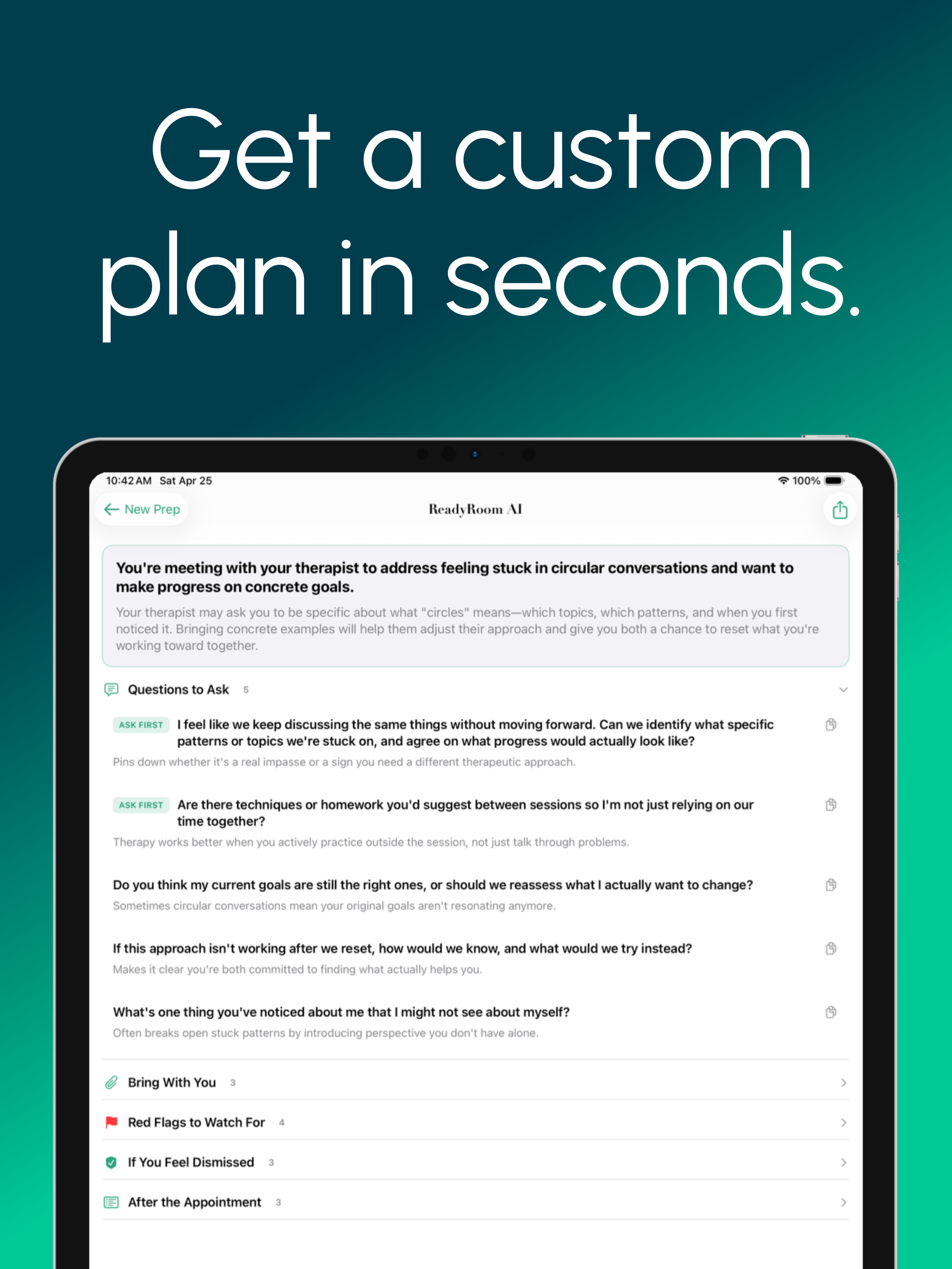 ReadyRoom AI screenshot 12