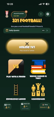 321 Football! iPhone screenshot