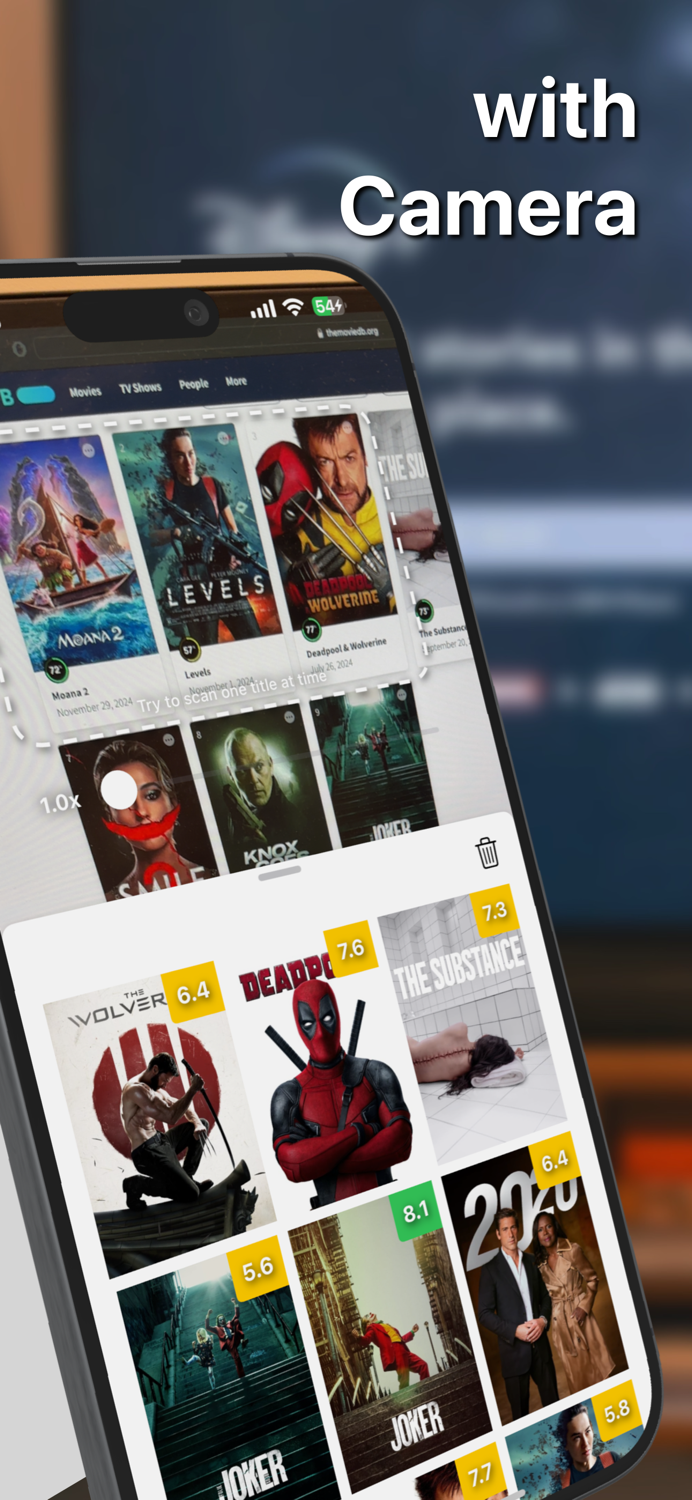 Movie  TV Show Rating Scanner