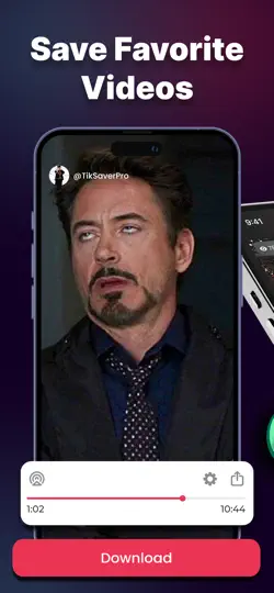 Скриншот Tik Saver: Save Tok Video Pro на iPhone 1