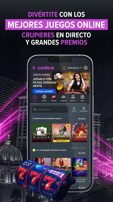 Codere: Apuestas Deportivas AR iPhone screenshot 5