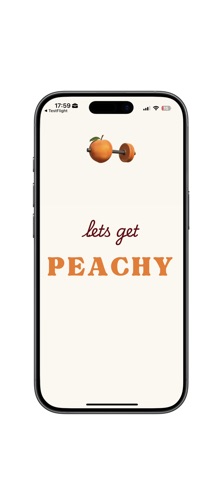 Peach and Power iPhone screenshot