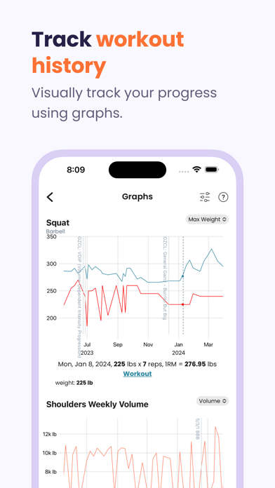 Liftosaur: Scriptable Workouts iPhone screenshot 4 - Health & Fitness app