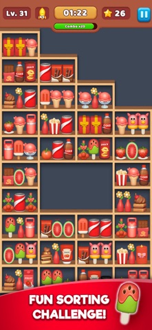 Shelf Sort Master iPhone screenshot 8