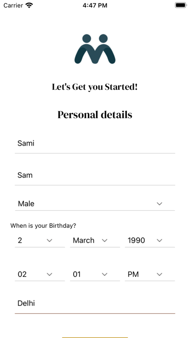 MatchMe - indian matchmaking Screenshot